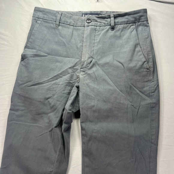 Everlane Other - Everlane Uniform Pants Mens 30x34 (Fits 30x32) Gray Slim Fit Chino Workwear